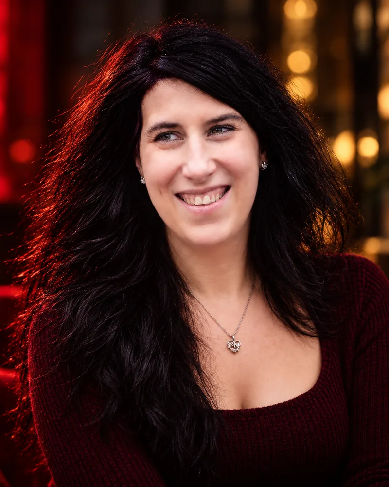 Christiane Braas, Businessdesignerin und fünffache Mutter, lächelnd