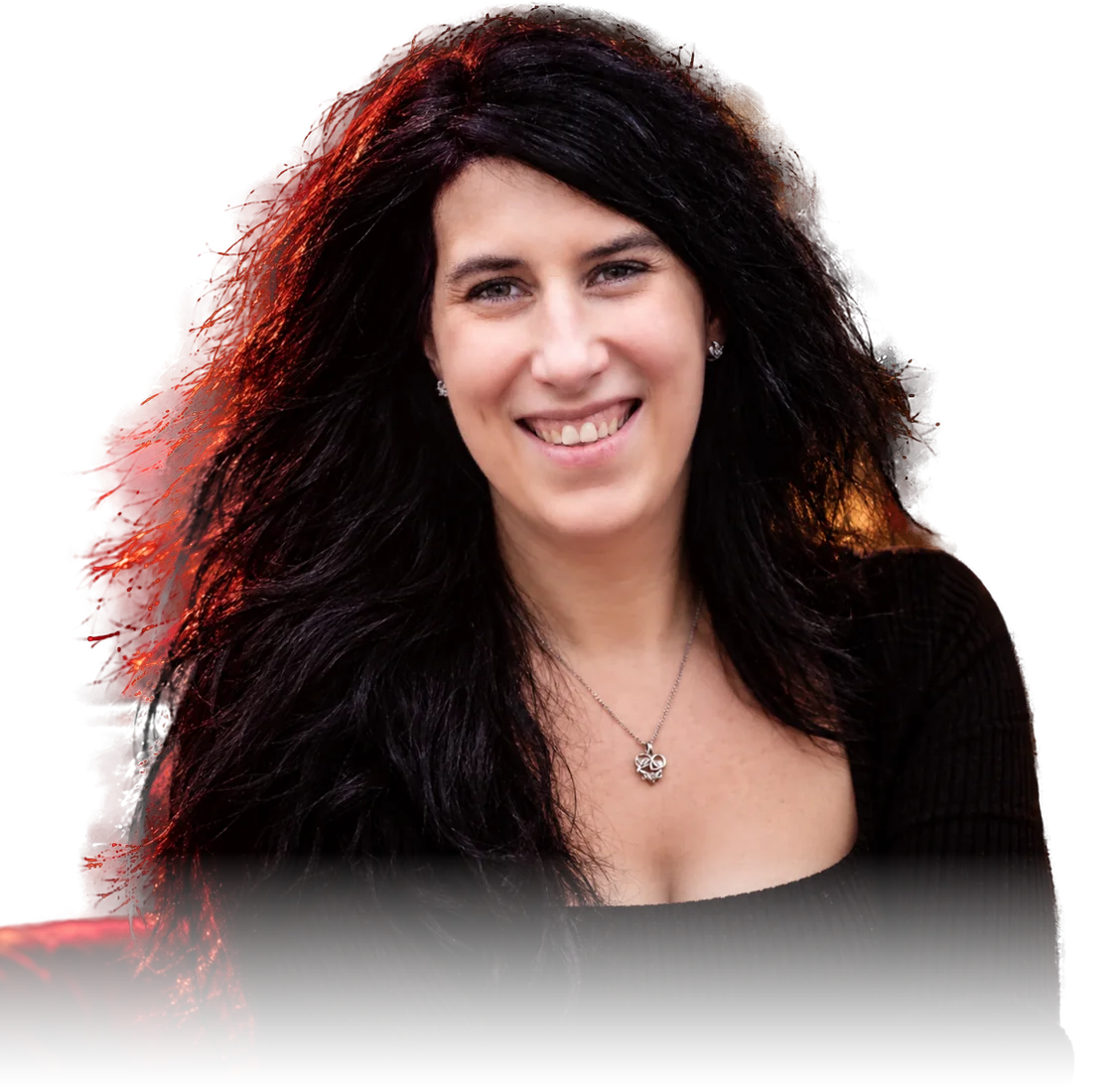 Christiane Braas, Businessdesignerin und Business-Mentorin, lächelt in die Kamera
