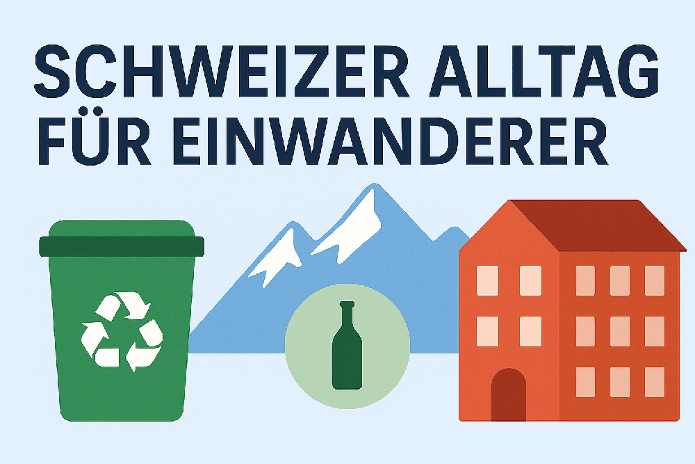 Schweizer Alltag für Einwanderer: Mentalität, Mülltrennung und Mietrecht hautnah