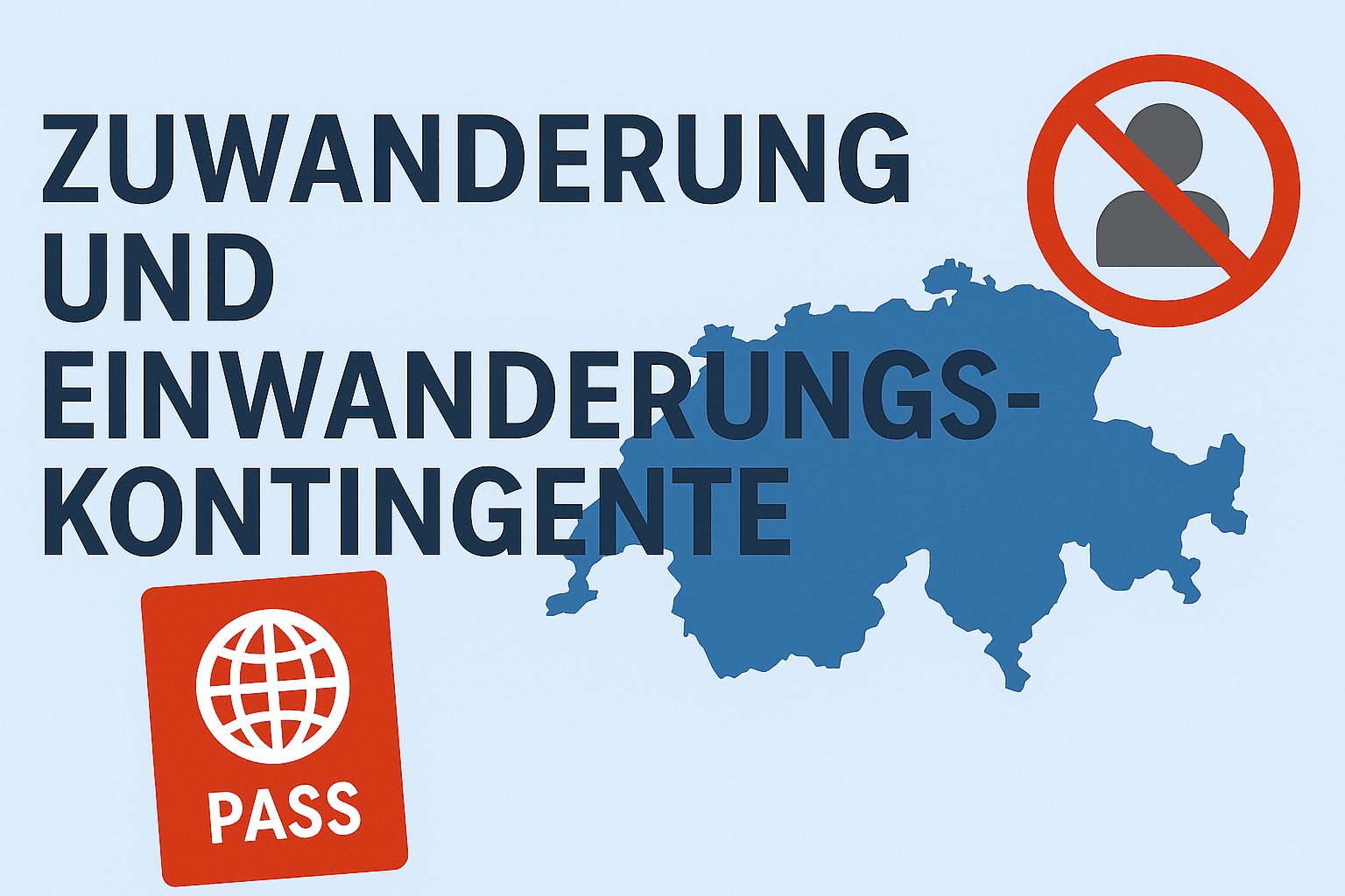 Zuwanderung und Einwanderungskontingente in der Schweiz: Zwischen wirtschaftlicher Notwendigkeit und politischer Kontroverse