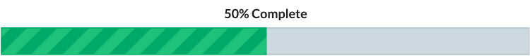 50% Complete...