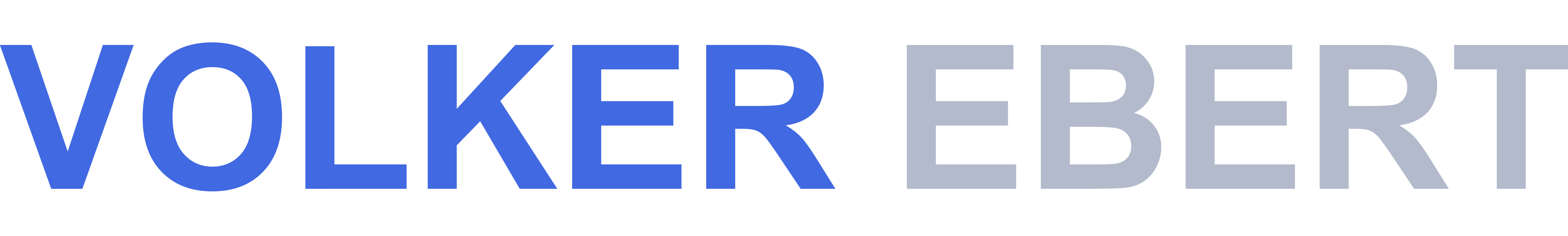 Volker Ebert Logo Namenszug