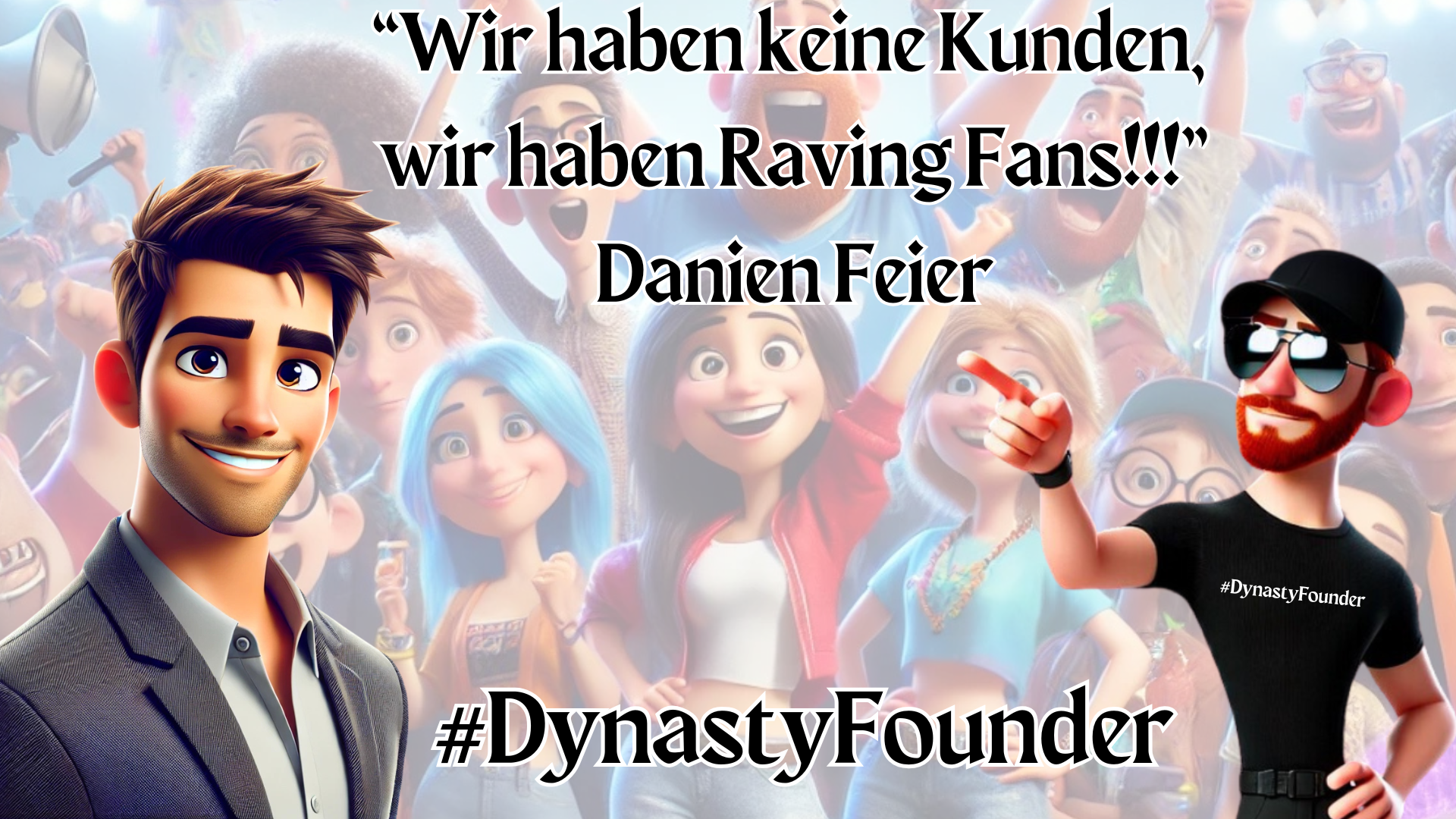 Danien Feier: Wir haben keine Kunden – Wir haben Raving Fans