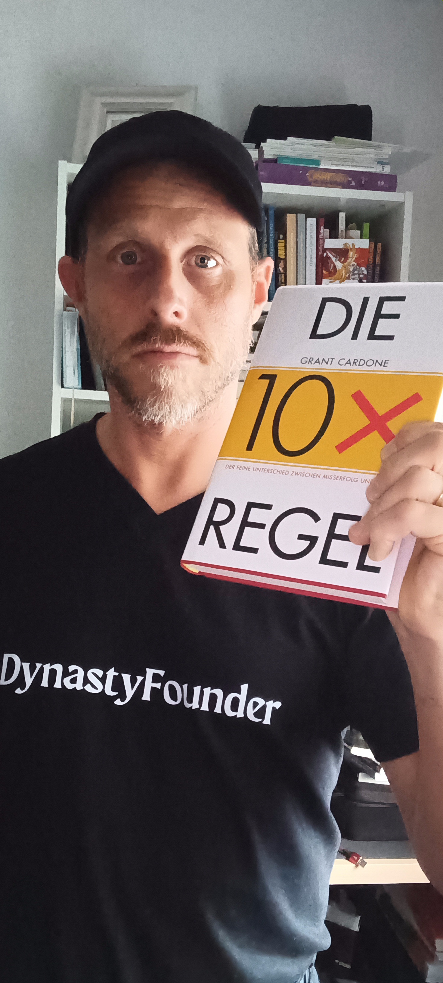 #DynastyFounder mit Buch 10X-Regel Cardone