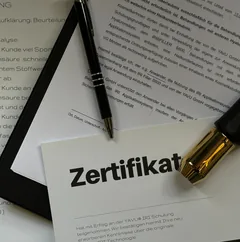 Lizenzzertifikat für das IRI® Filler-System