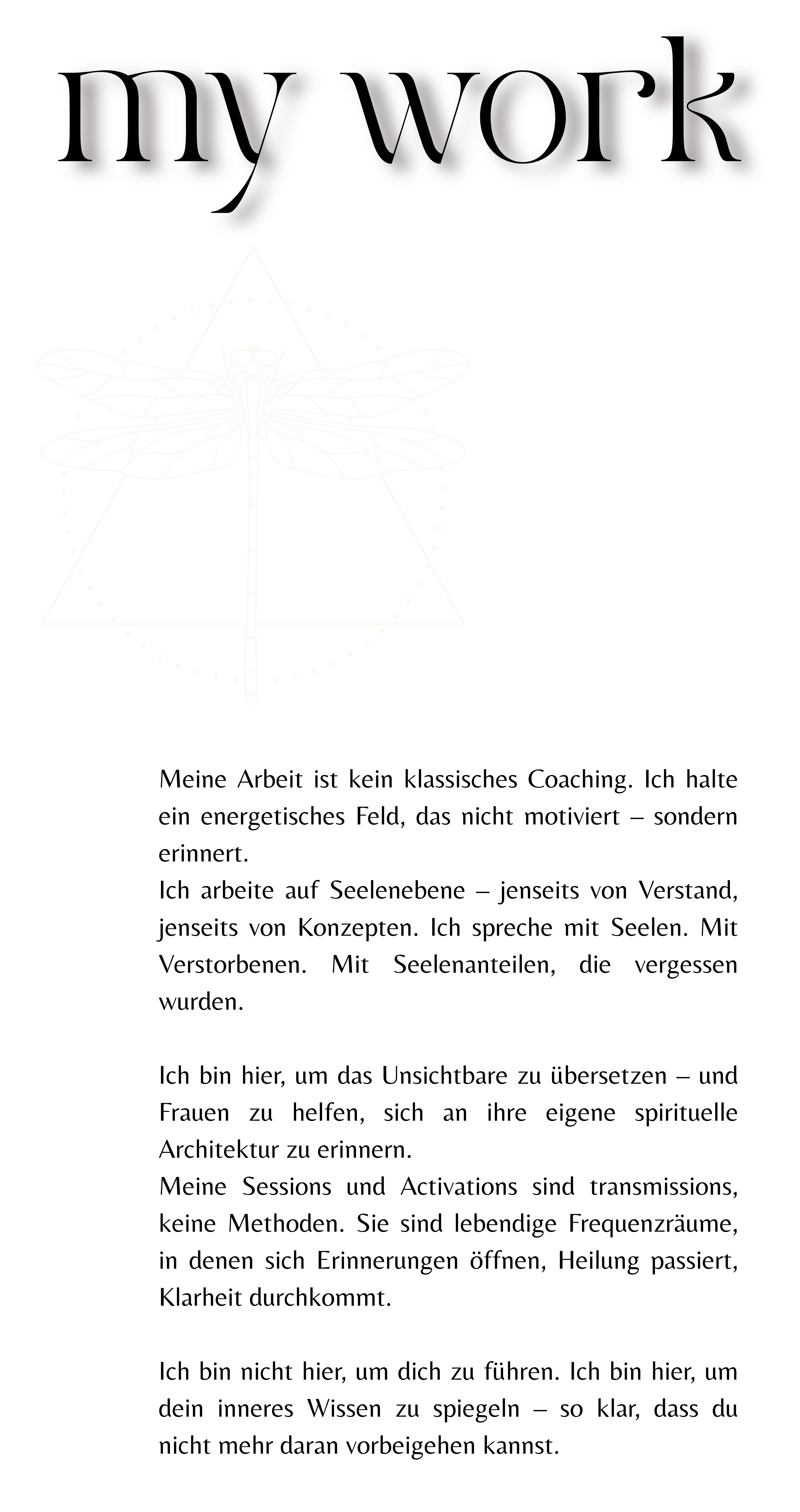 Plötzlich war alles online meine Medialität, meine Verbindung zur geistigen Welt, meine Aufgabe. Heute bin ich Psychic Medium, Jenseits-Medium und spiritueller Guide für alte Seelen, die sich erin.png