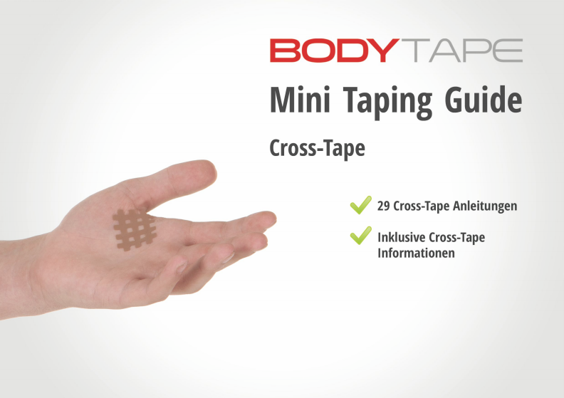 cross taping anleitungen body tape
