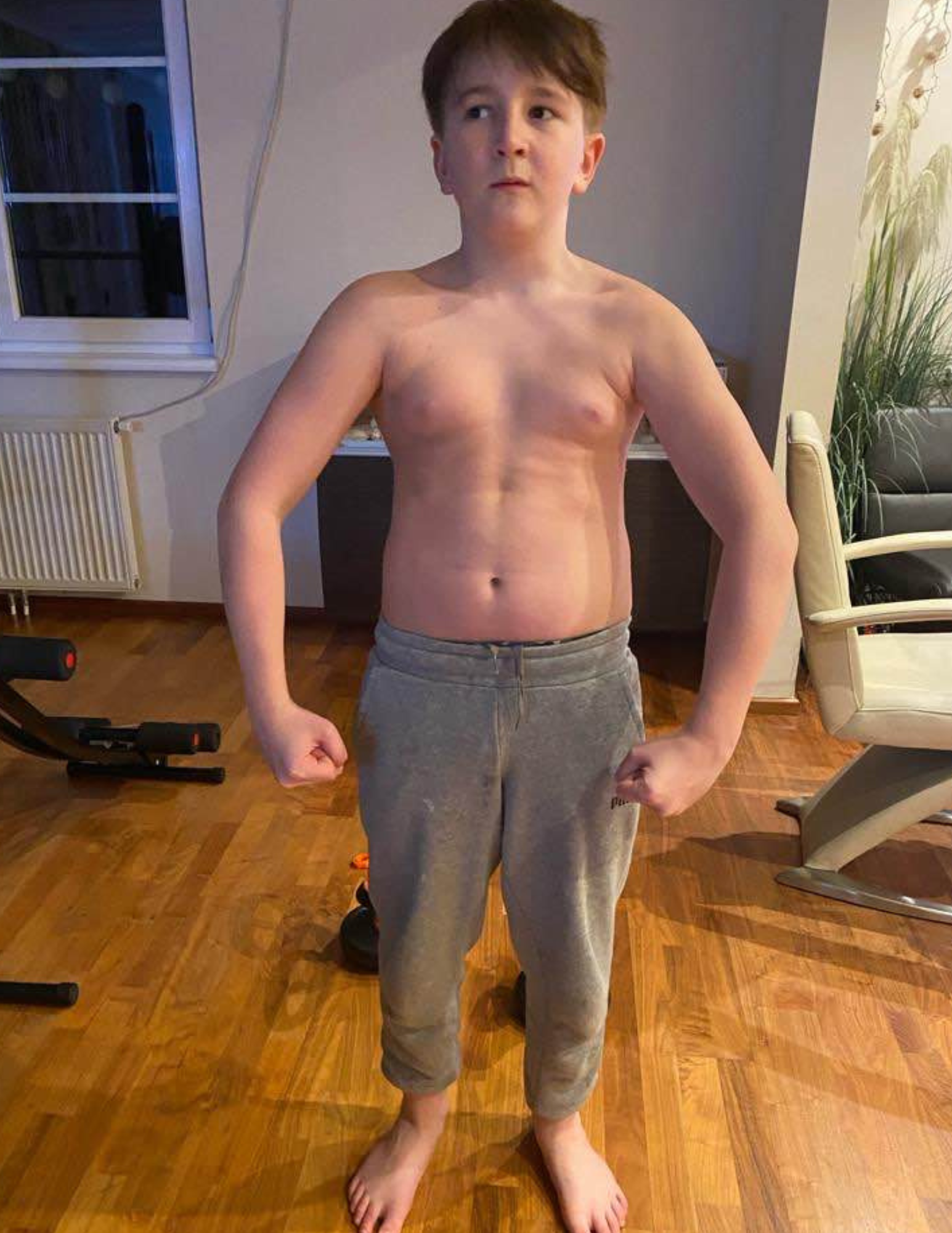 Start-Übergewichtig