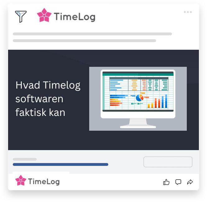 Illustration af TimeLogs softwarefunktioner med grafer og dashboard, der viser systemets kapacitet og styrker.