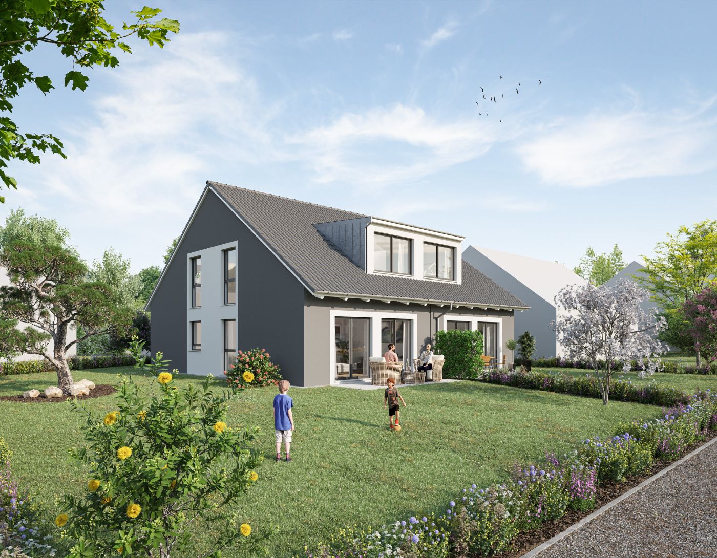 Neubauprojekt 8, Göbrichen, Strietweg, 2 Doppelhaushälften, ab 632.000,-- €.jpg