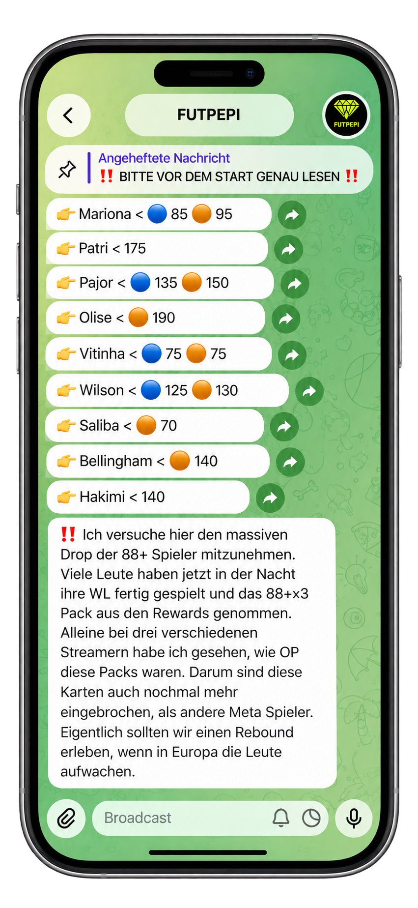 FUTPEPI Live Trading – Original