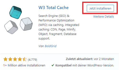 wordpress optimierungs plugins