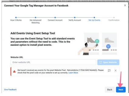 Facebook Pixel Google Tag Manager Events