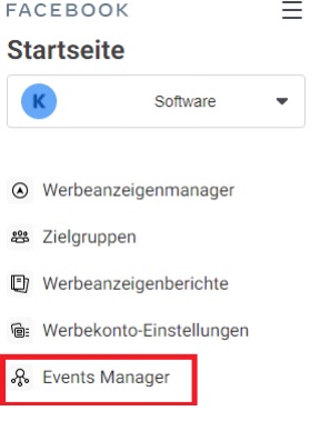 Facebook Pixel Events Manager