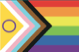 Bei dem Bild handelt es sich um die Progressive Pride Flagge. Das ist eine Weiterentwicklung der klassischen Regenbogenflagge, die die Vielfalt innerhalb der LGBTQ+-Gemeinschaft repräsentiert. Die Flagge besteht aus den traditionellen Regenbogenfarben sowie zusätzlichen Farben, die spezifische Identitäten und Erfahrungen innerhalb der LGBTQ+-Gemeinschaft symbolisieren. Die zusätzlichen Farben können für Geschlechtsidentitäten, Rassen, ethnische Zugehörigkeiten oder andere Aspekte der Vielfalt stehen. Die Progressive Pride Flagge steht für Inklusion, Akzeptanz und Unterstützung für alle Mitglieder der LGBTQ+-Gemeinschaft, unabhängig von ihrer Identität oder Orientierung.